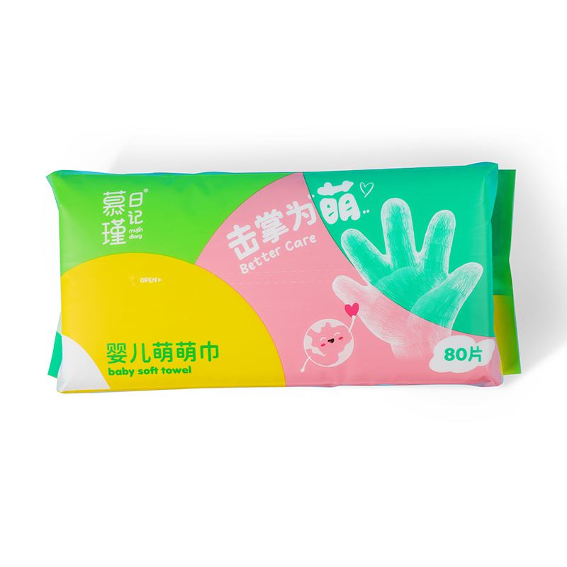 Tisu bayi alami MPM yang lembut dan ramah lingkungan untuk Perawatan Kulit Halus