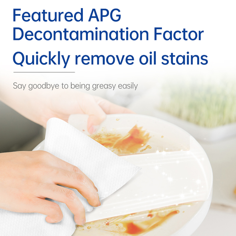 Tisu pembersih dapur APG Degreasing Factor Aroma Lemon Segar