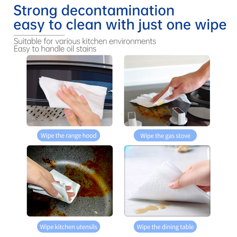 Tisu pembersih dapur APG Degreasing Factor Aroma Lemon Segar